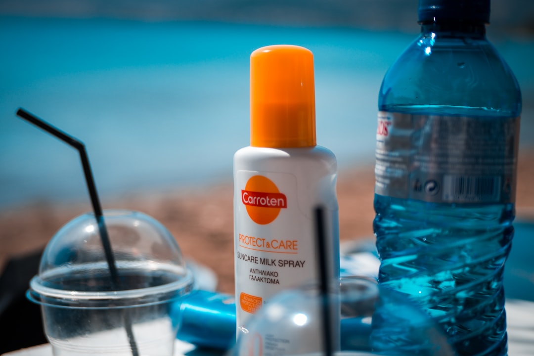 Photo Sunscreen lotion