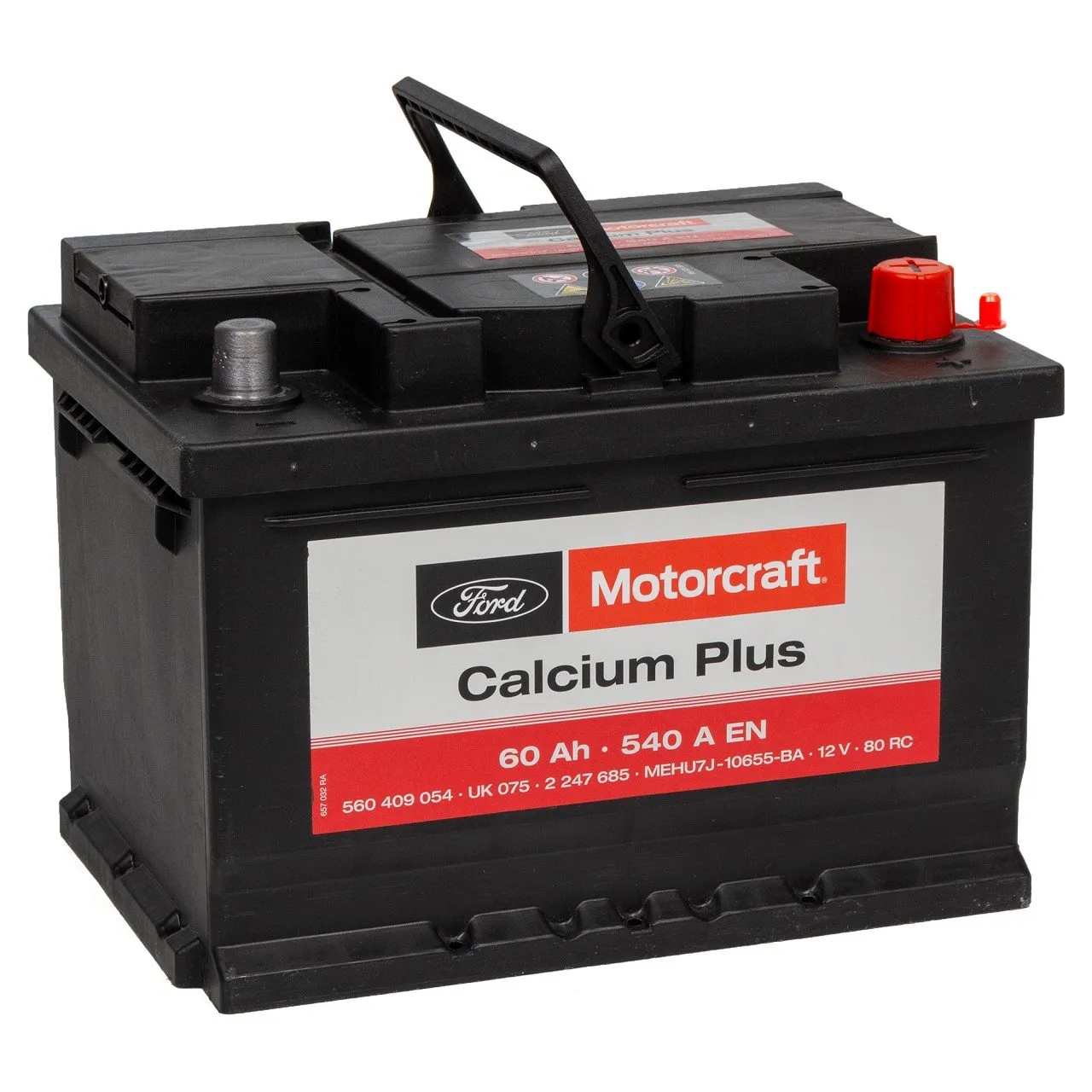 11 acumulator ford motorcraft 12v 60ah 540a