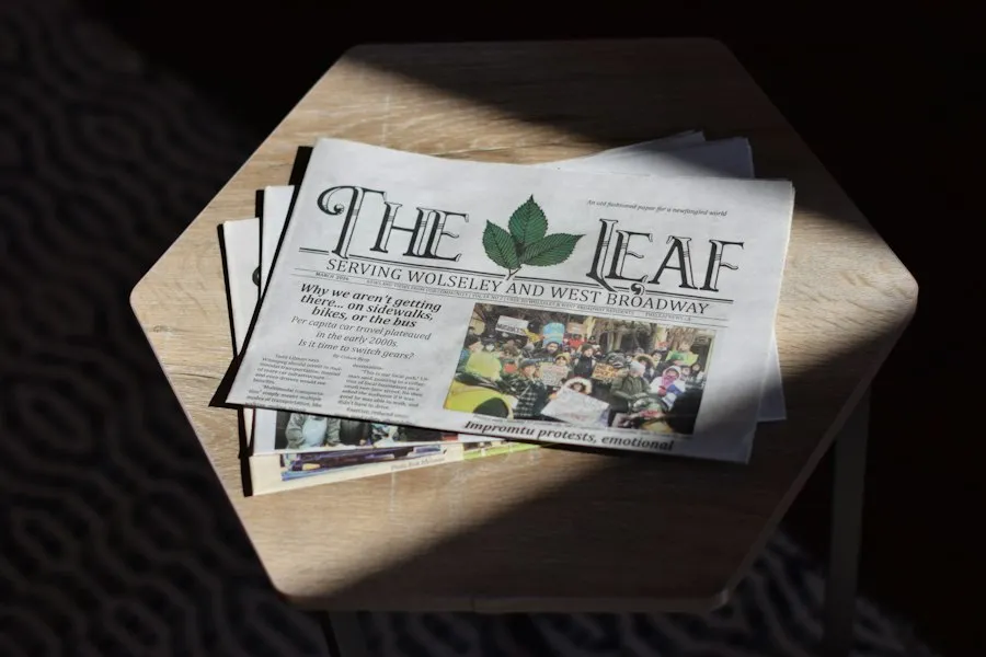 local news press
