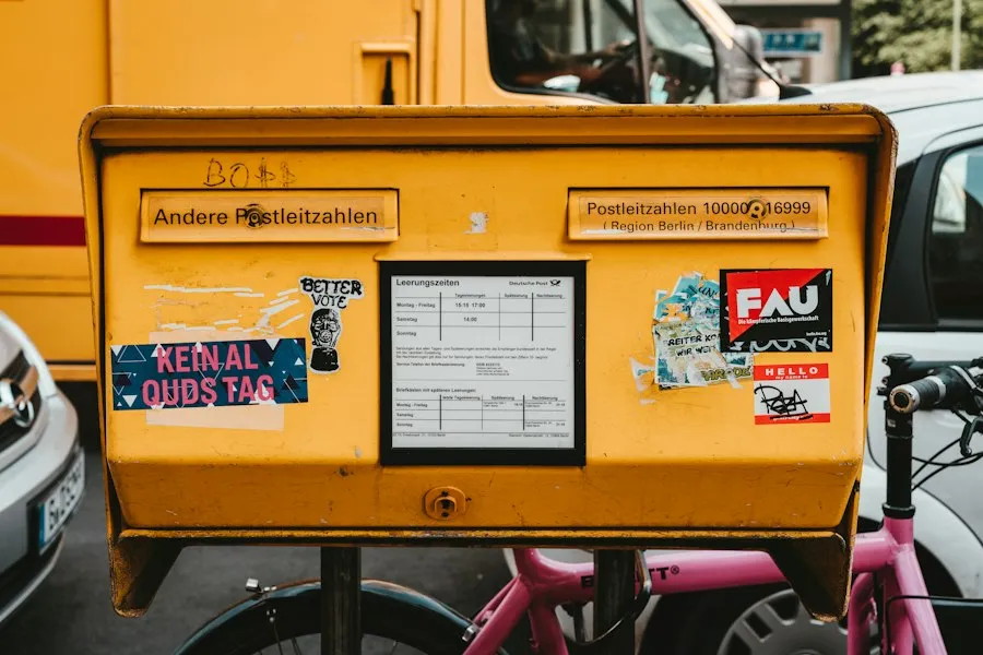 Photo common postal service mistakes