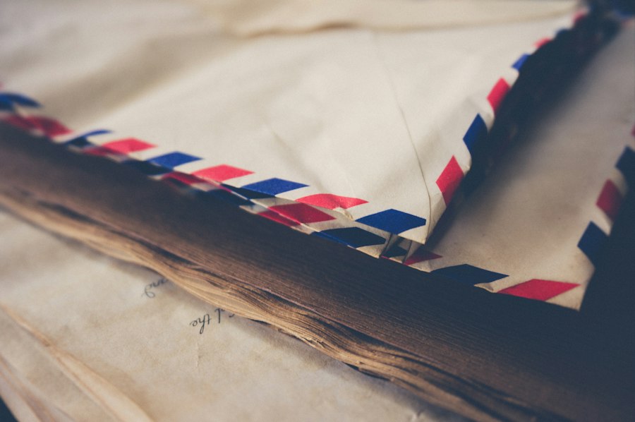 Photo postal correspondence services analysis